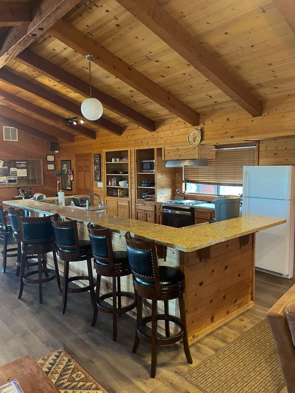 Inside of the High Prairie Ranch